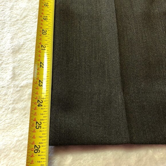 NWOT Hugo Boss "Bellini" Brown Virgin Wool Dress Pants Small (31") - Picture 11 of 13